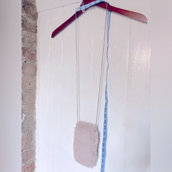 *3 for $20* NWOT Teddy Crossbody bag, pale pink, silver-toned chain, A New Day - Picture 8 of 10